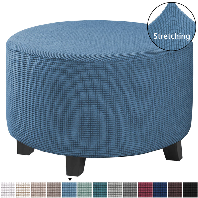 Low Stool Cover Ottoman Protective Cover Elastic