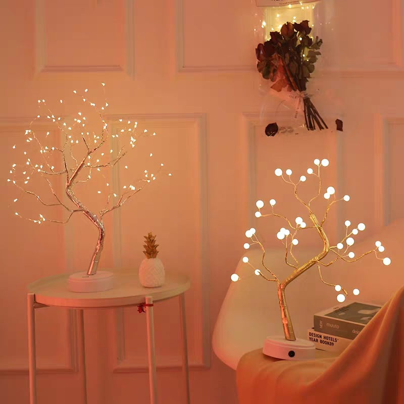 Warm-glow LED fairy lights included in the bedroom refresh bundle