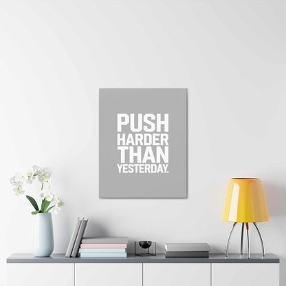 Motivational Canvas Wall Art  Than Yesterday art that mk  Canvas Wall.