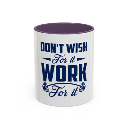 accented ceramic mug