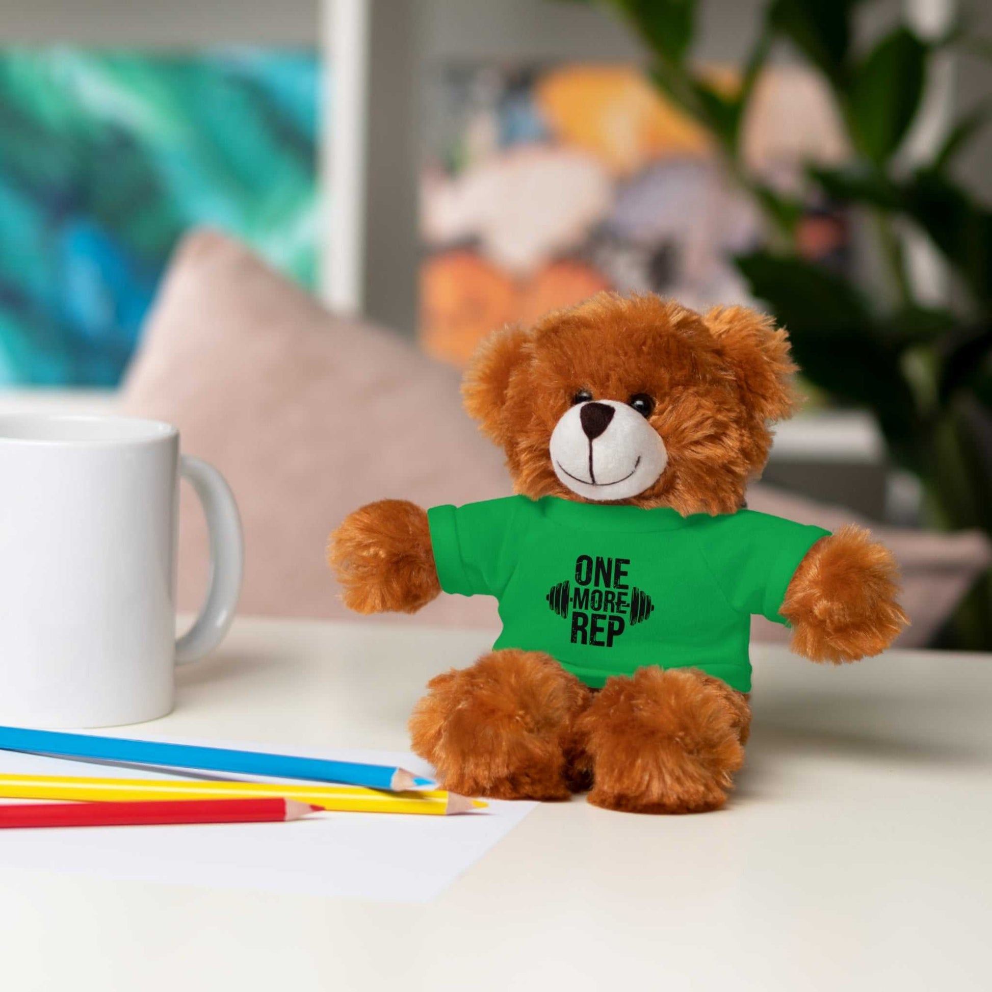 Motivational Workout Teddy Bear