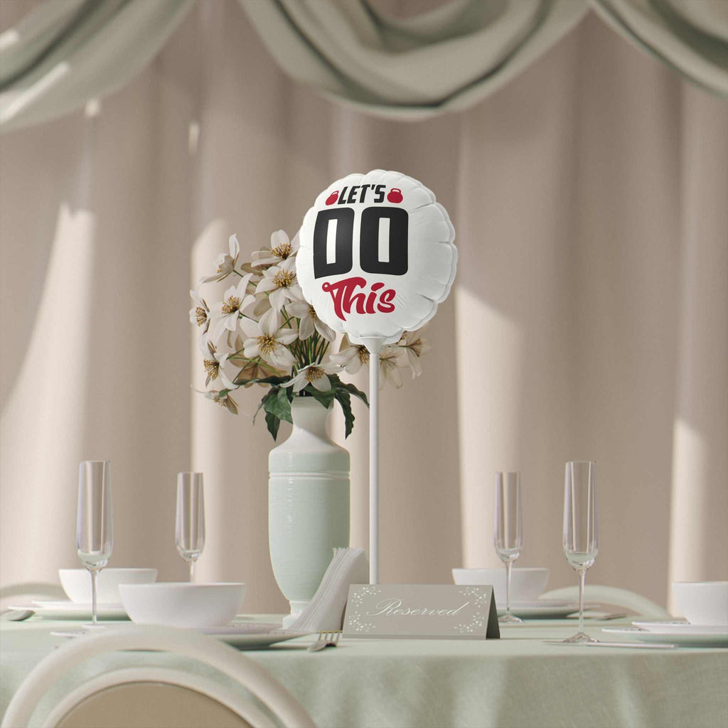 Fitness Celebration Balloons