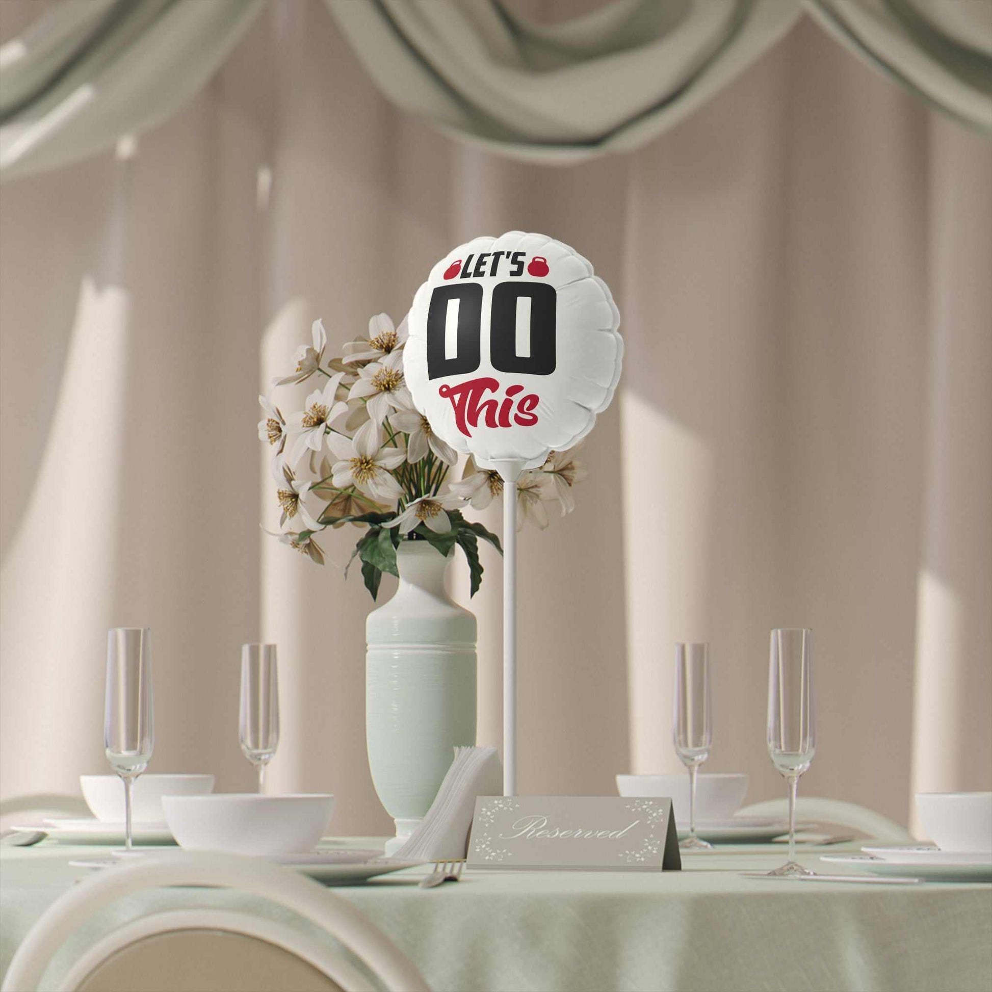 Fitness Celebration Balloons