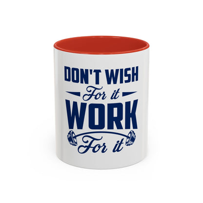 accented ceramic mug