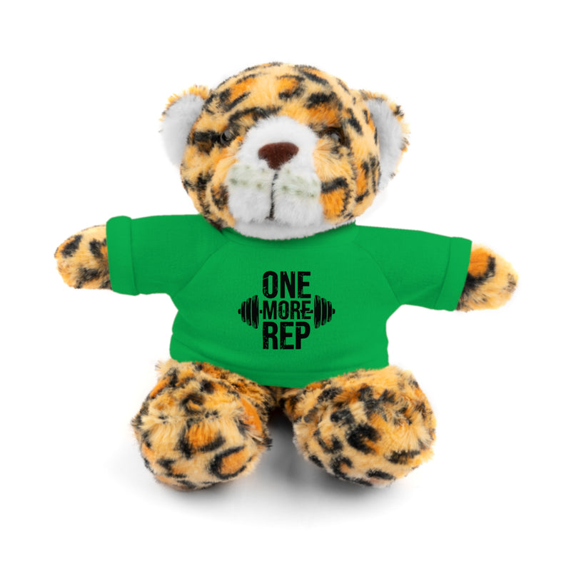 Motivational Workout Teddy Bear - 'One More Rep' Gym Plush Toy