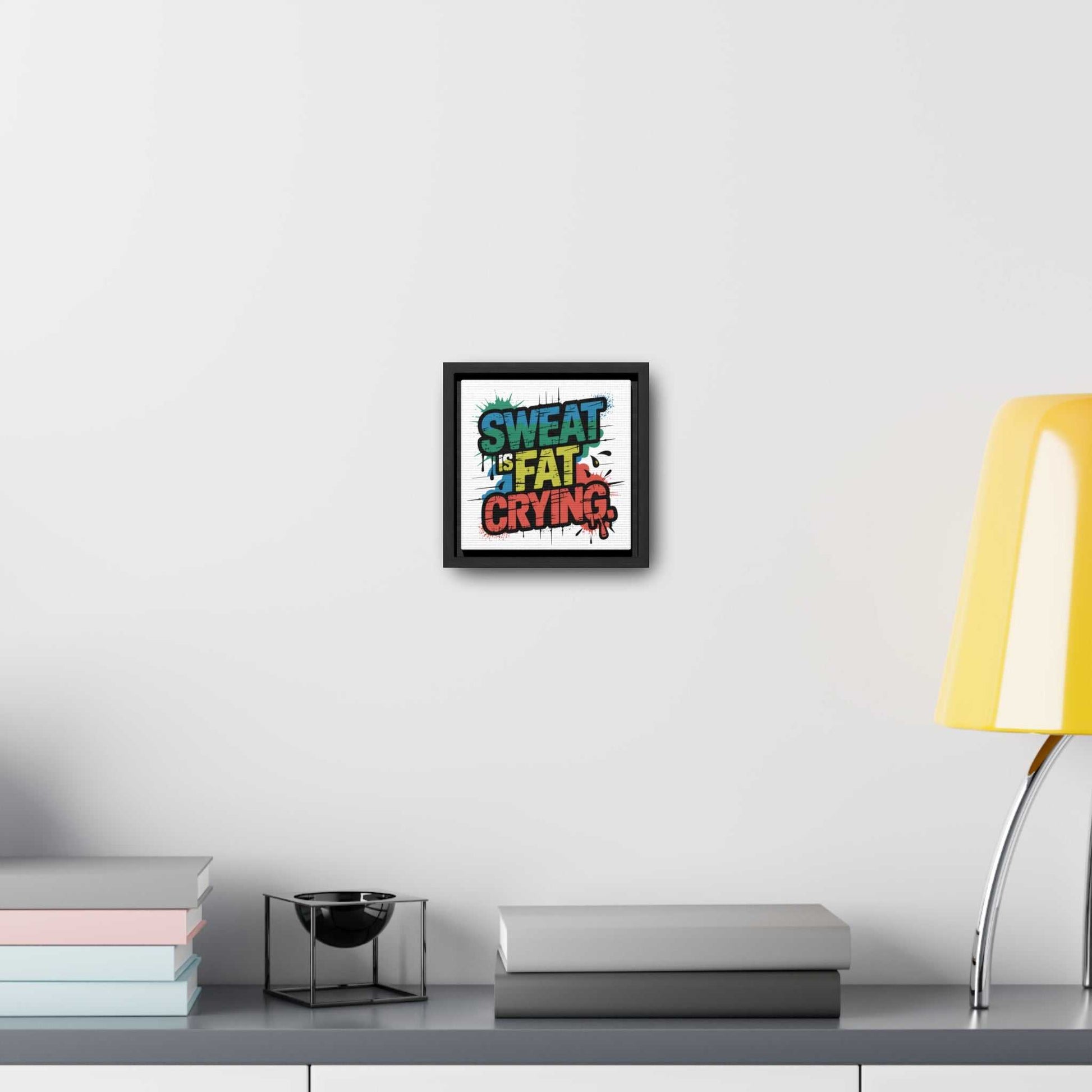 Fat Crying' - Fitness Wall Art