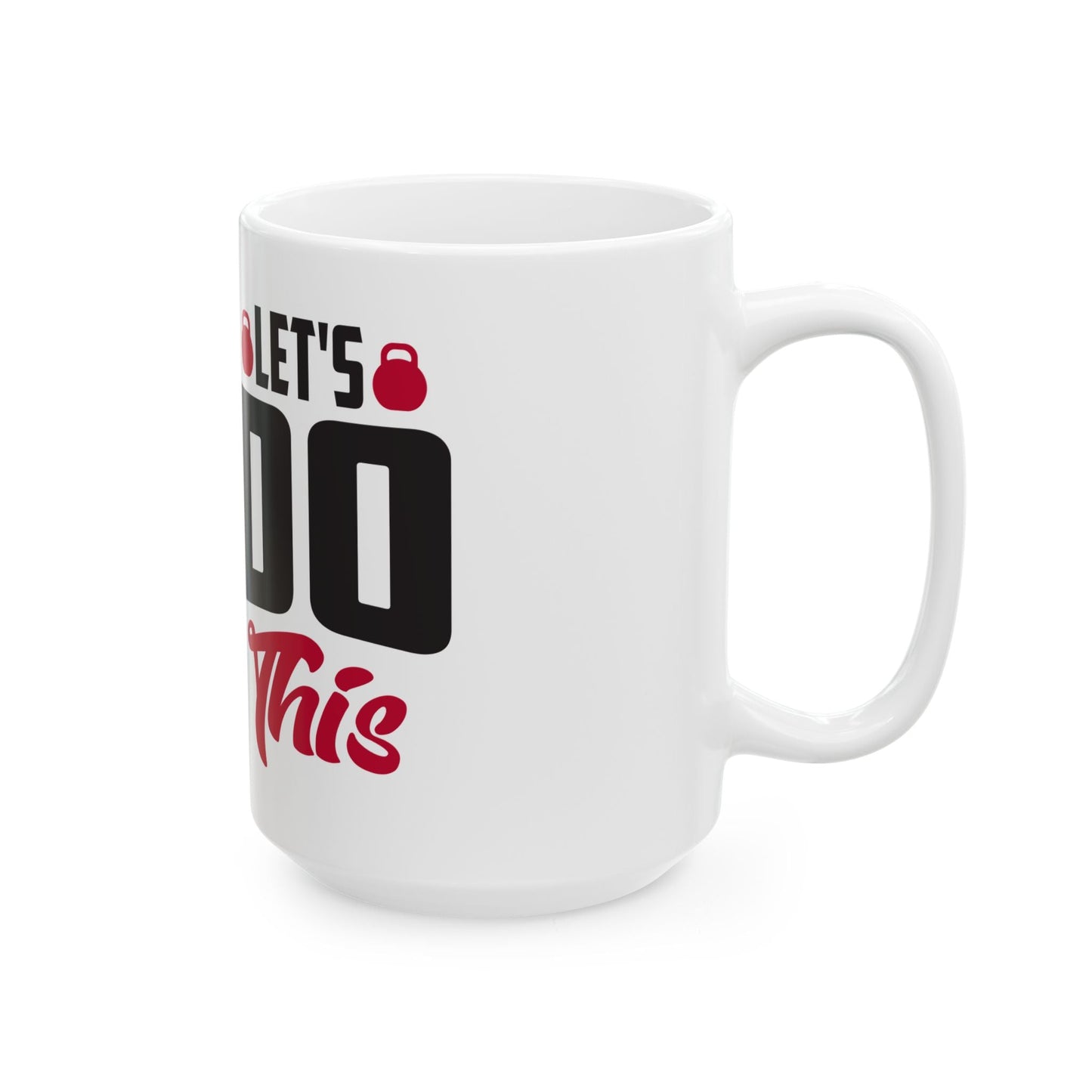 vibrant ceramic mug