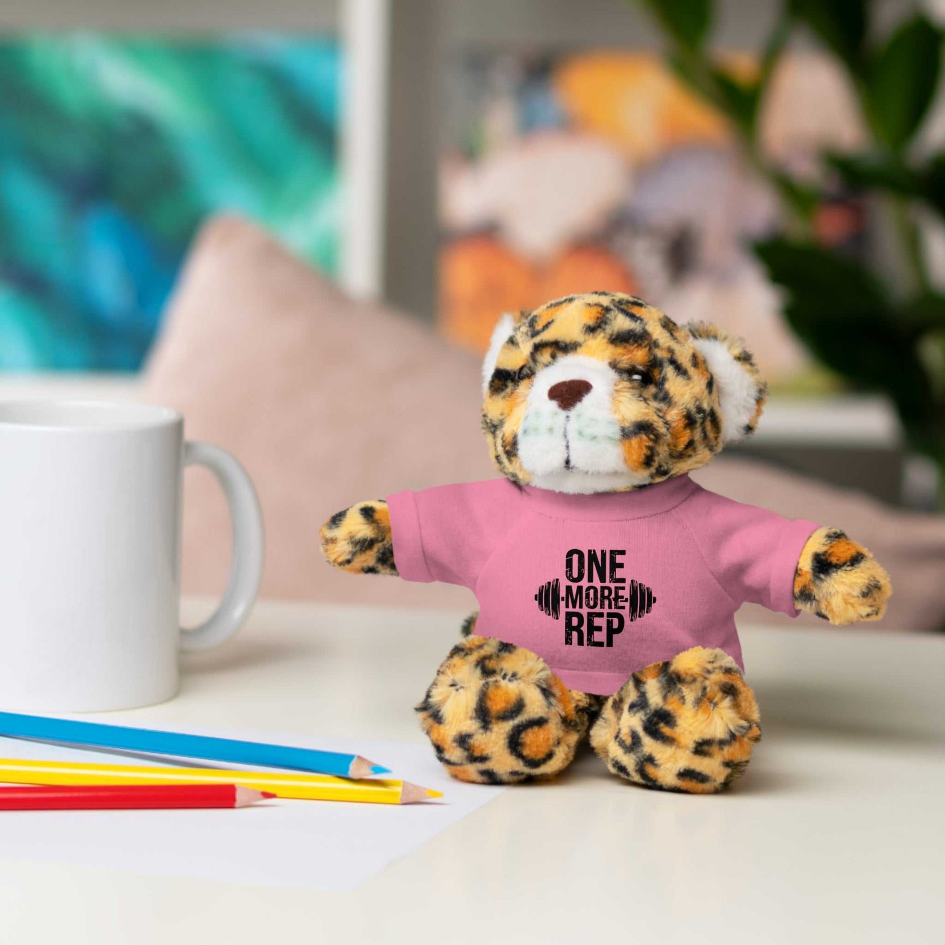 Motivational Workout Teddy Bear