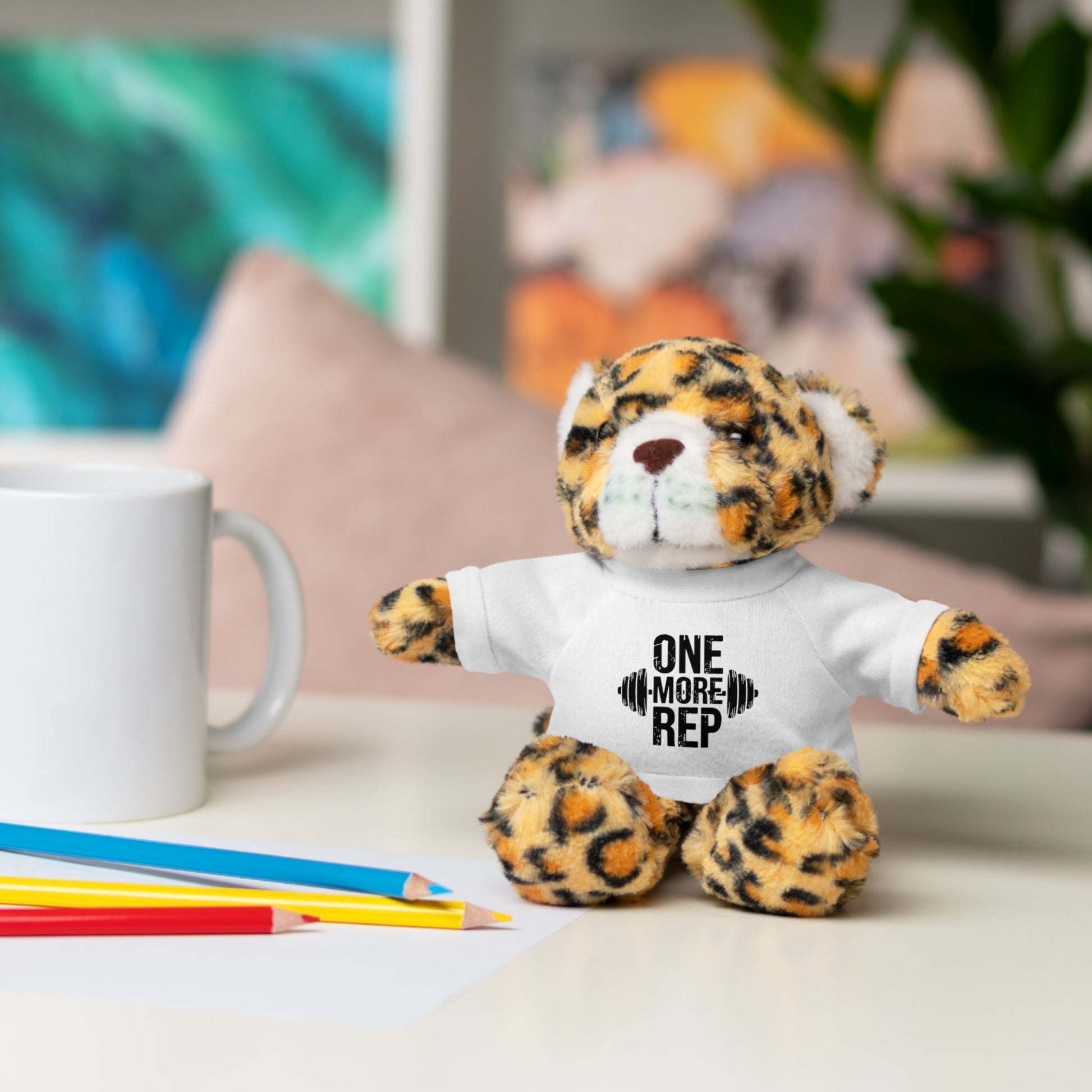 Motivational Workout Teddy Bear