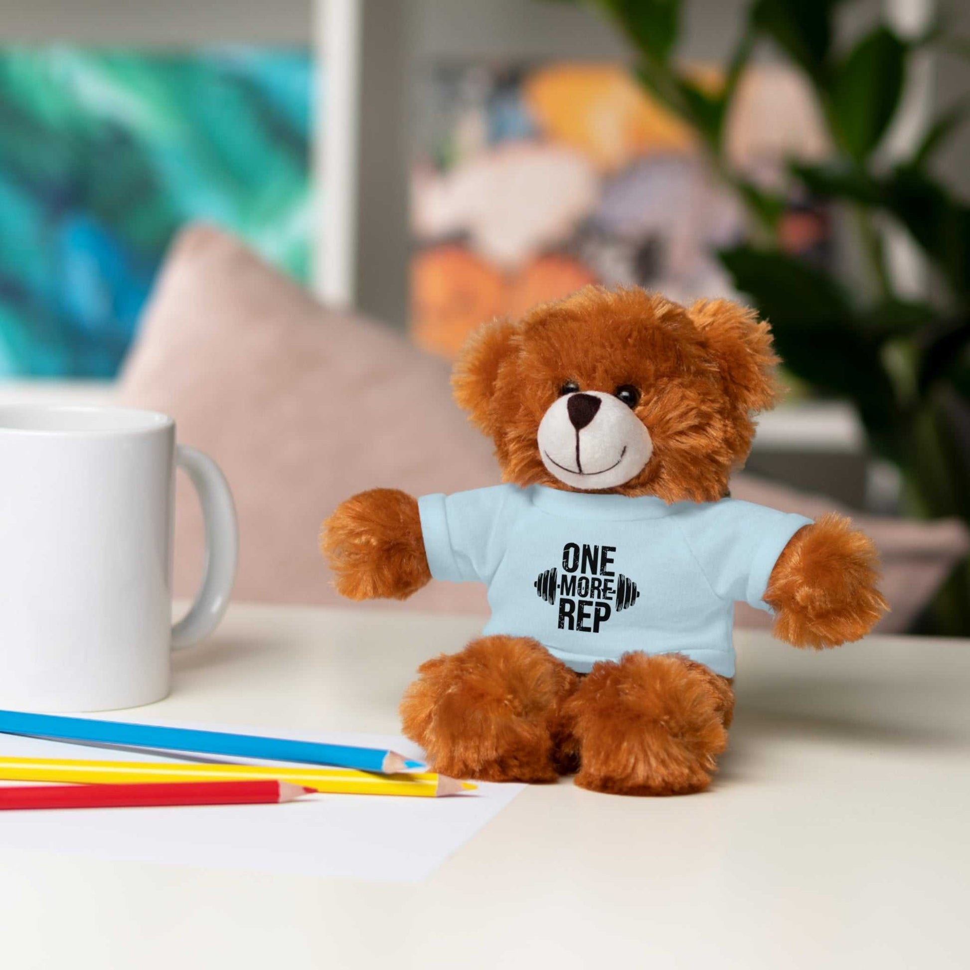 Motivational Workout Teddy Bear