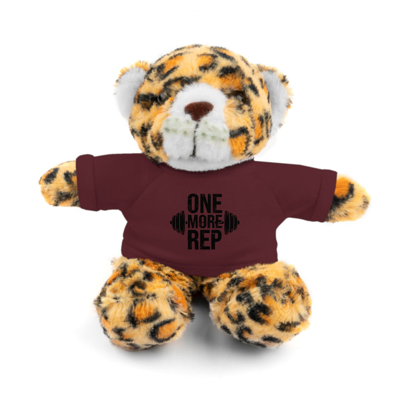 Motivational Workout Teddy Bear - 'One More Rep' Gym Plush Toy