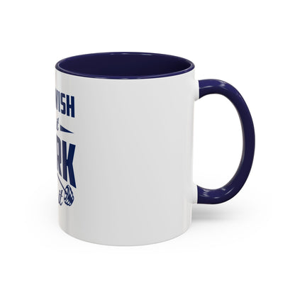 accented ceramic mug