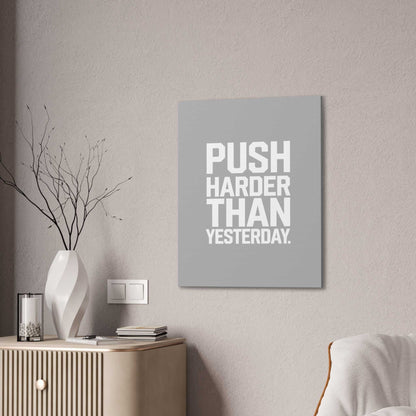 Motivational Canvas Wall Art  Than Yesterday art that mk  Canvas Wall.