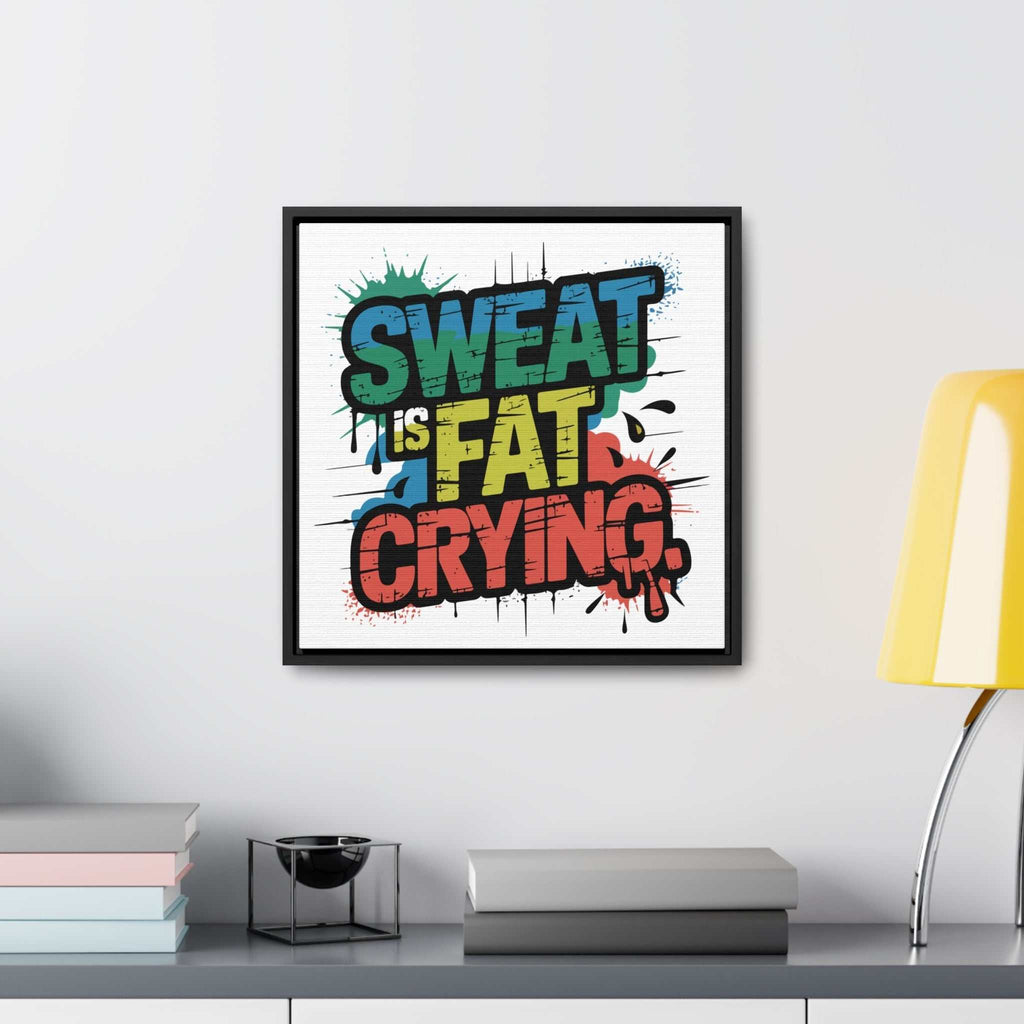 Fat Crying' - Fitness Wall Art
