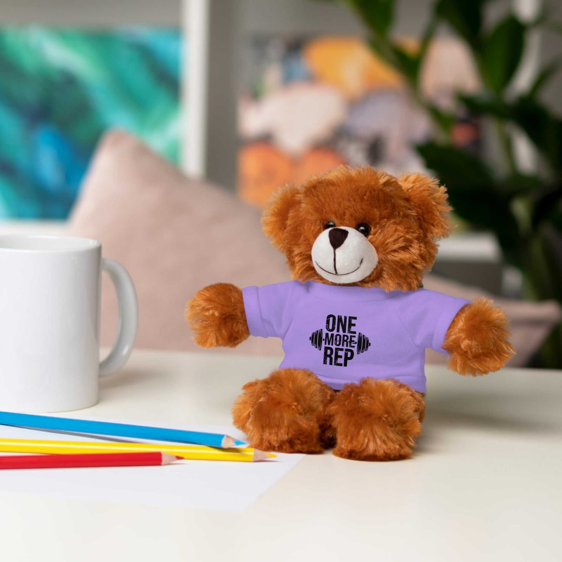 Motivational Workout Teddy Bear