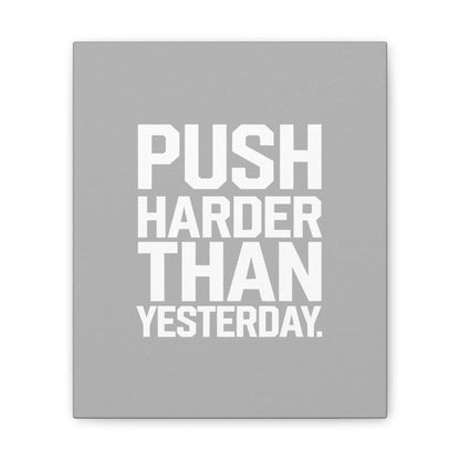 Motivational Canvas Wall Art  Than Yesterday art that mk  Canvas Wall.