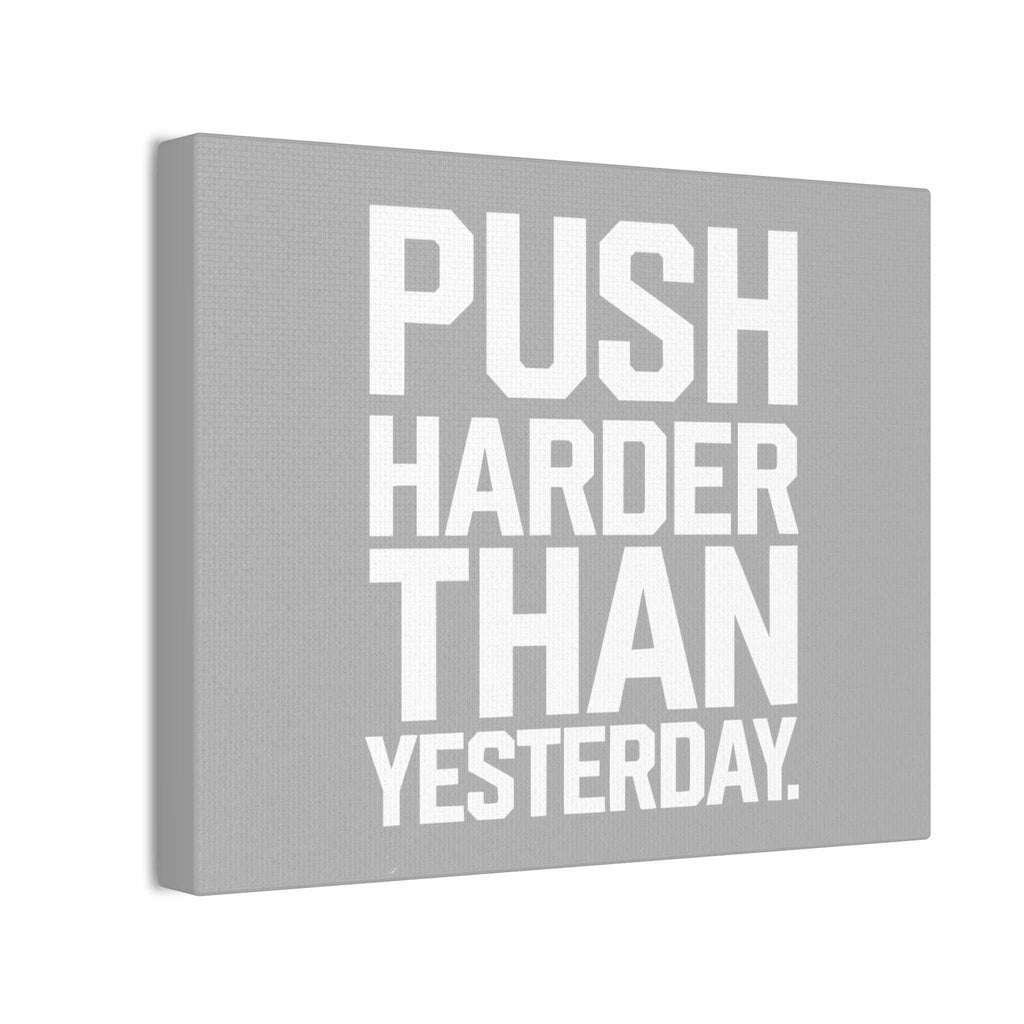 Motivational Canvas Wall Art  Than Yesterday art that mk  Canvas Wall.