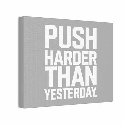 Motivational Canvas Wall Art  Than Yesterday art that mk  Canvas Wall.