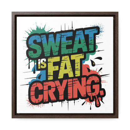 Fat Crying' - Fitness Wall Art