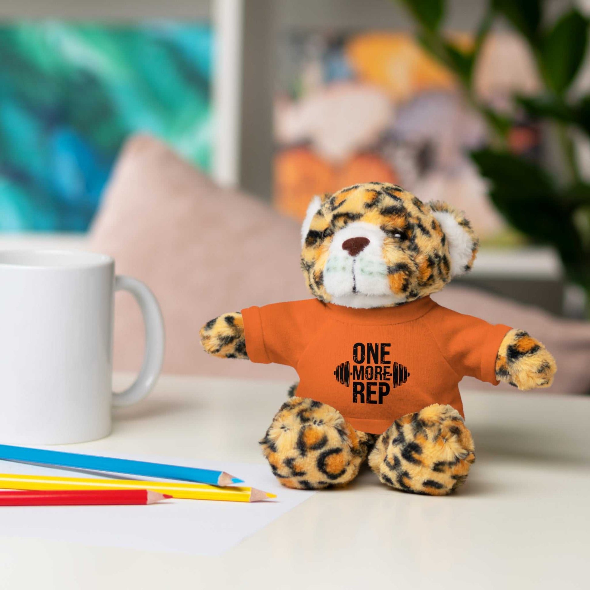 Motivational Workout Teddy Bear