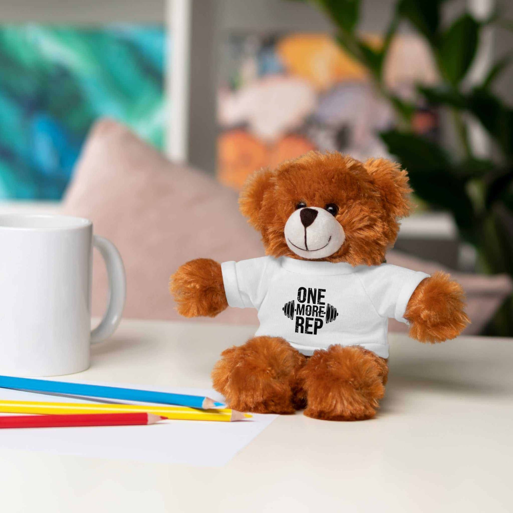 Motivational Workout Teddy Bear