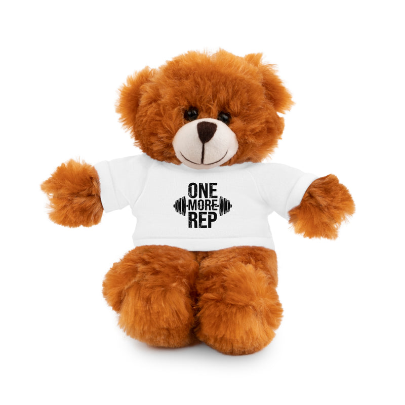 Motivational Workout Teddy Bear - 'One More Rep' Gym Plush Toy