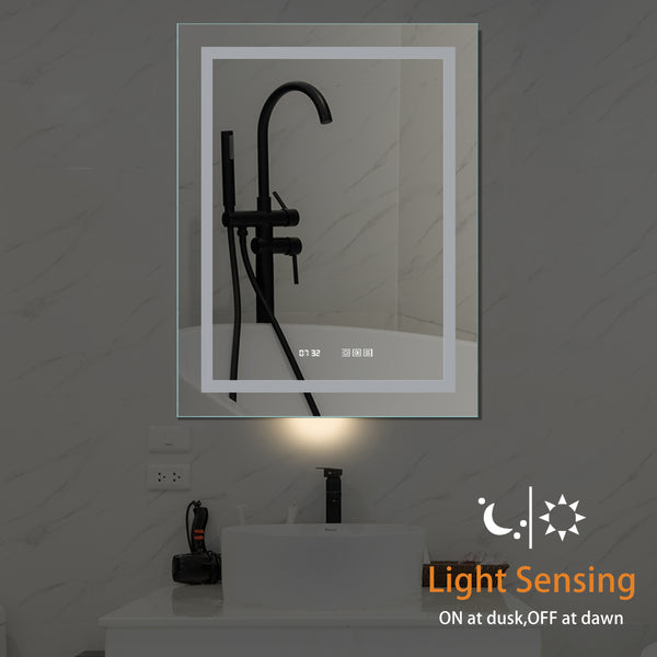 28''x 36''LED Lighted Bathroom Medicine/Mirror Cabinet with Motion-Sensor Switch