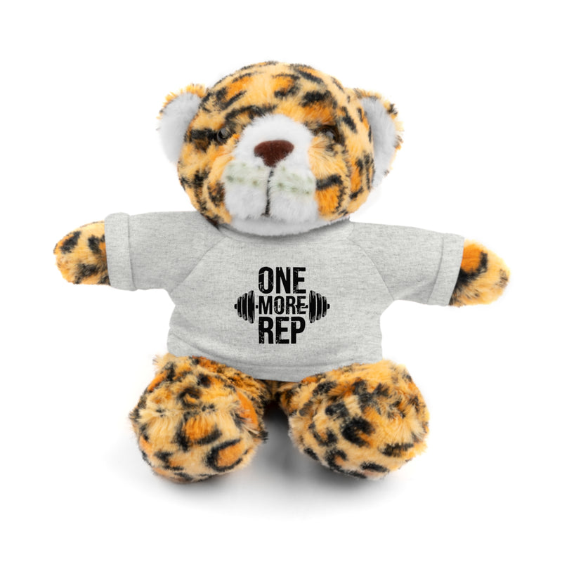 Motivational Workout Teddy Bear - 'One More Rep' Gym Plush Toy