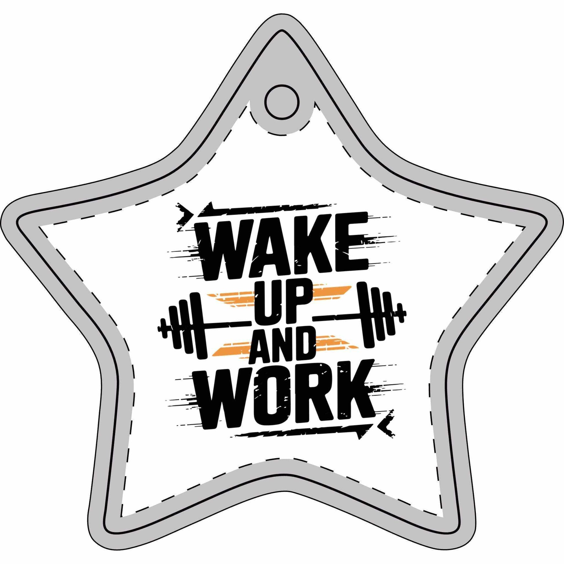 Fitness Motivational Ceramic Ornament Fitness Motivational Ceramic Orn