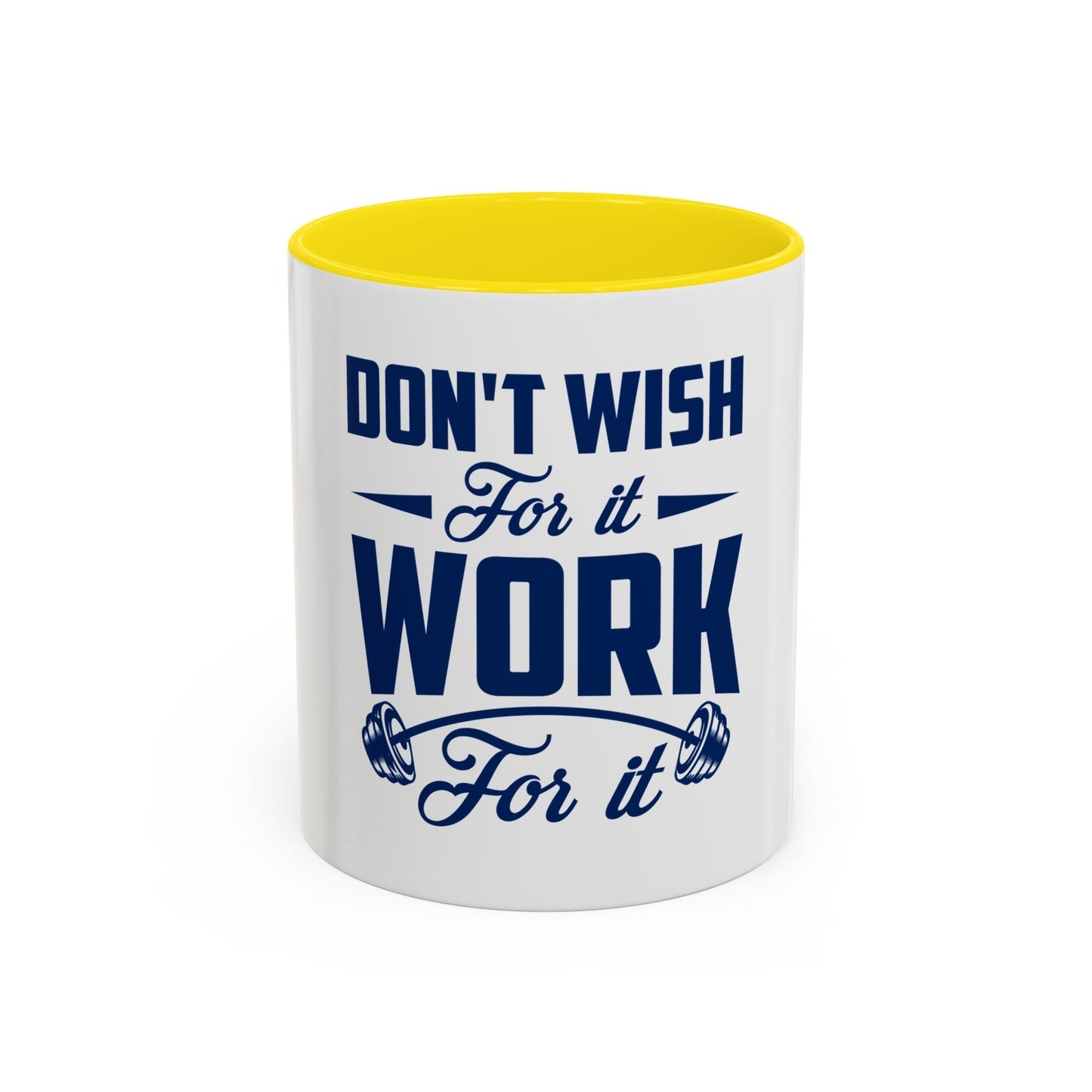 accented ceramic mug