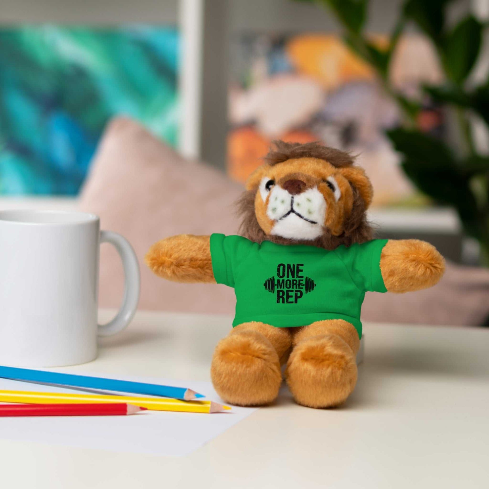 Motivational Workout Teddy Bear