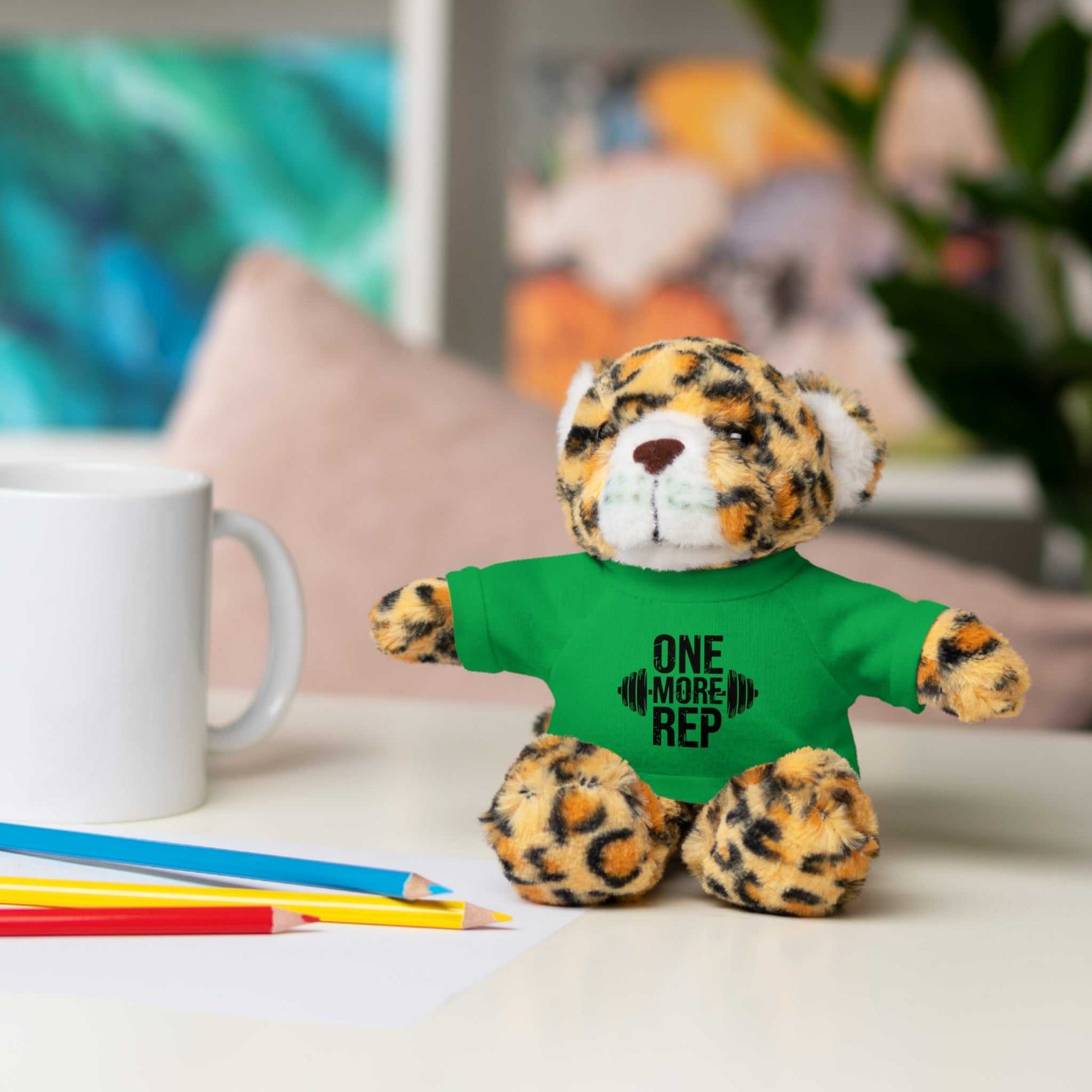 Motivational Workout Teddy Bear