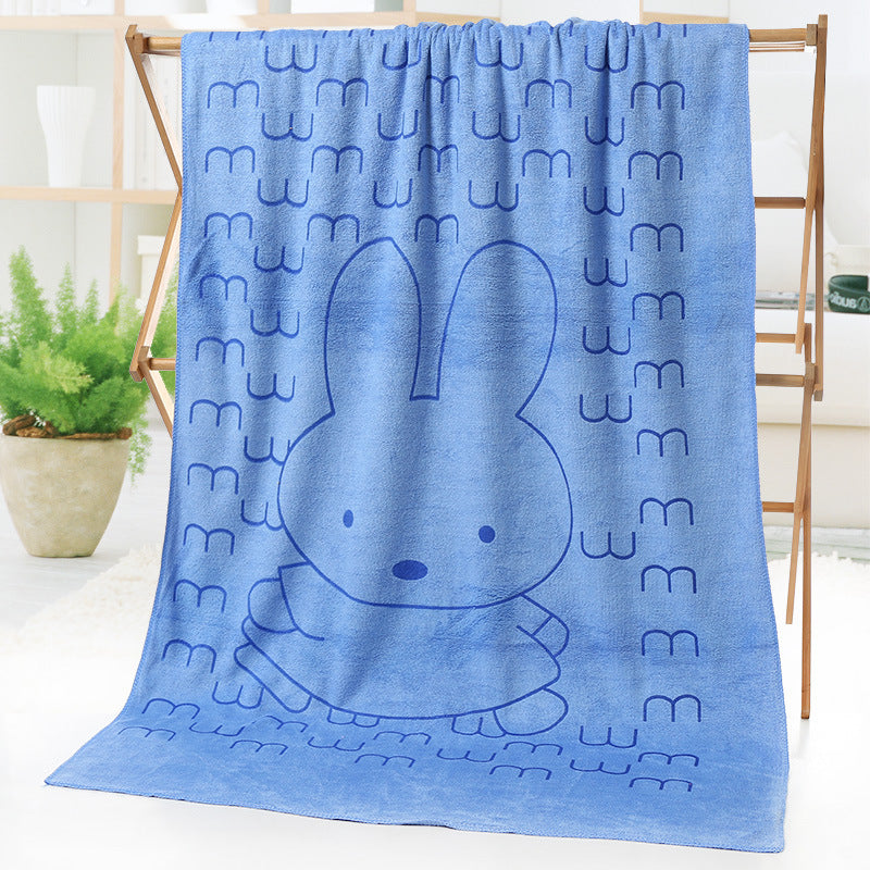 Bath towel beach towel cartoon print