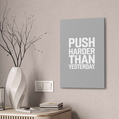 Motivational Canvas Wall Art  Than Yesterday art that mk  Canvas Wall.