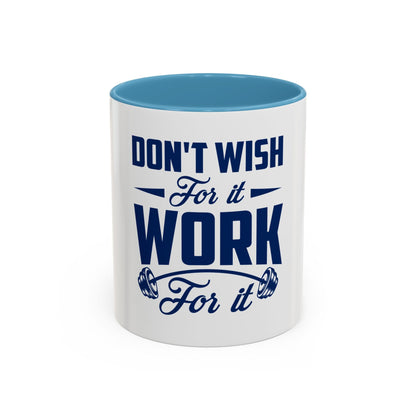accented ceramic mug