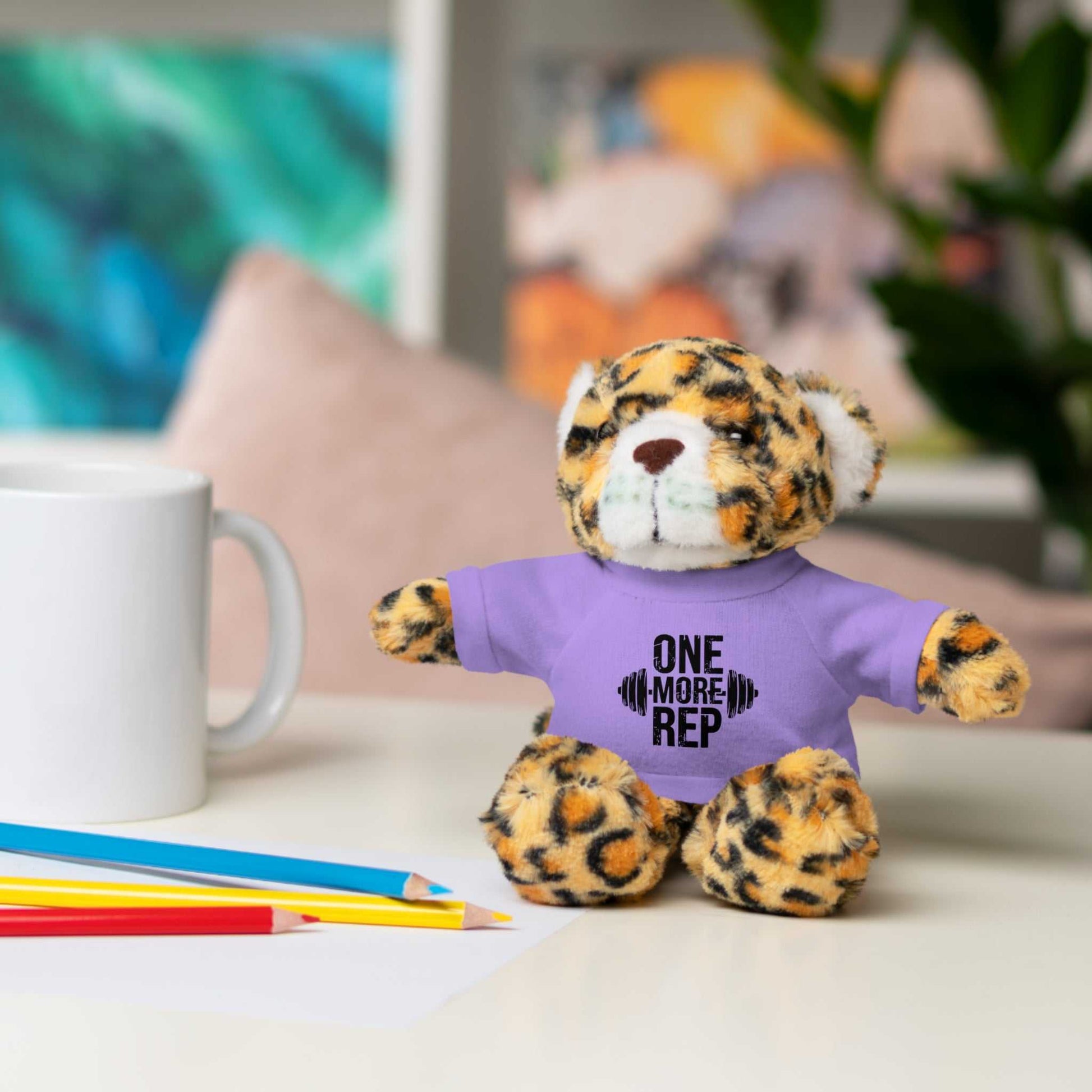 Motivational Workout Teddy Bear