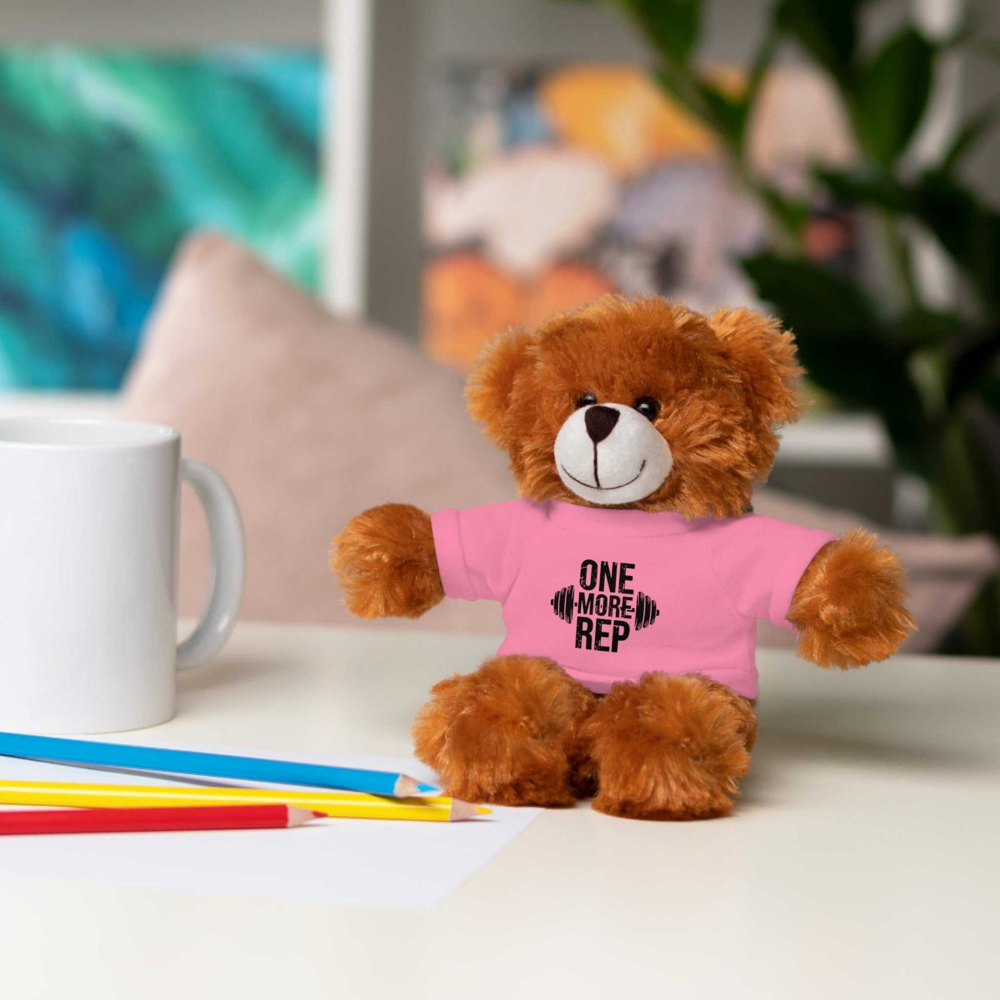 Motivational Workout Teddy Bear