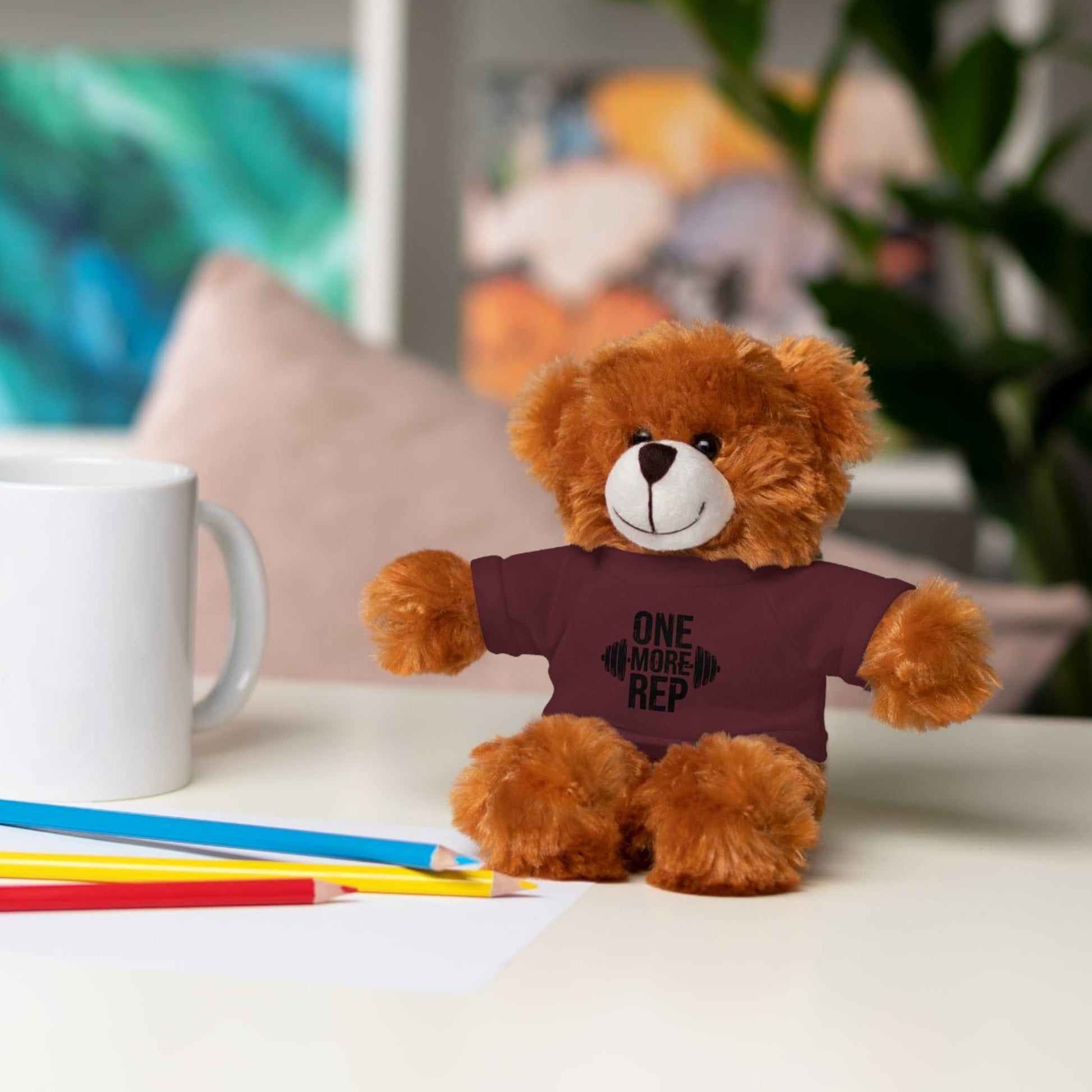 Motivational Workout Teddy Bear