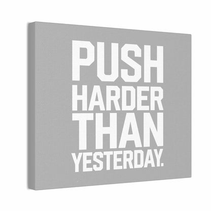 Motivational Canvas Wall Art  Than Yesterday art that mk  Canvas Wall.