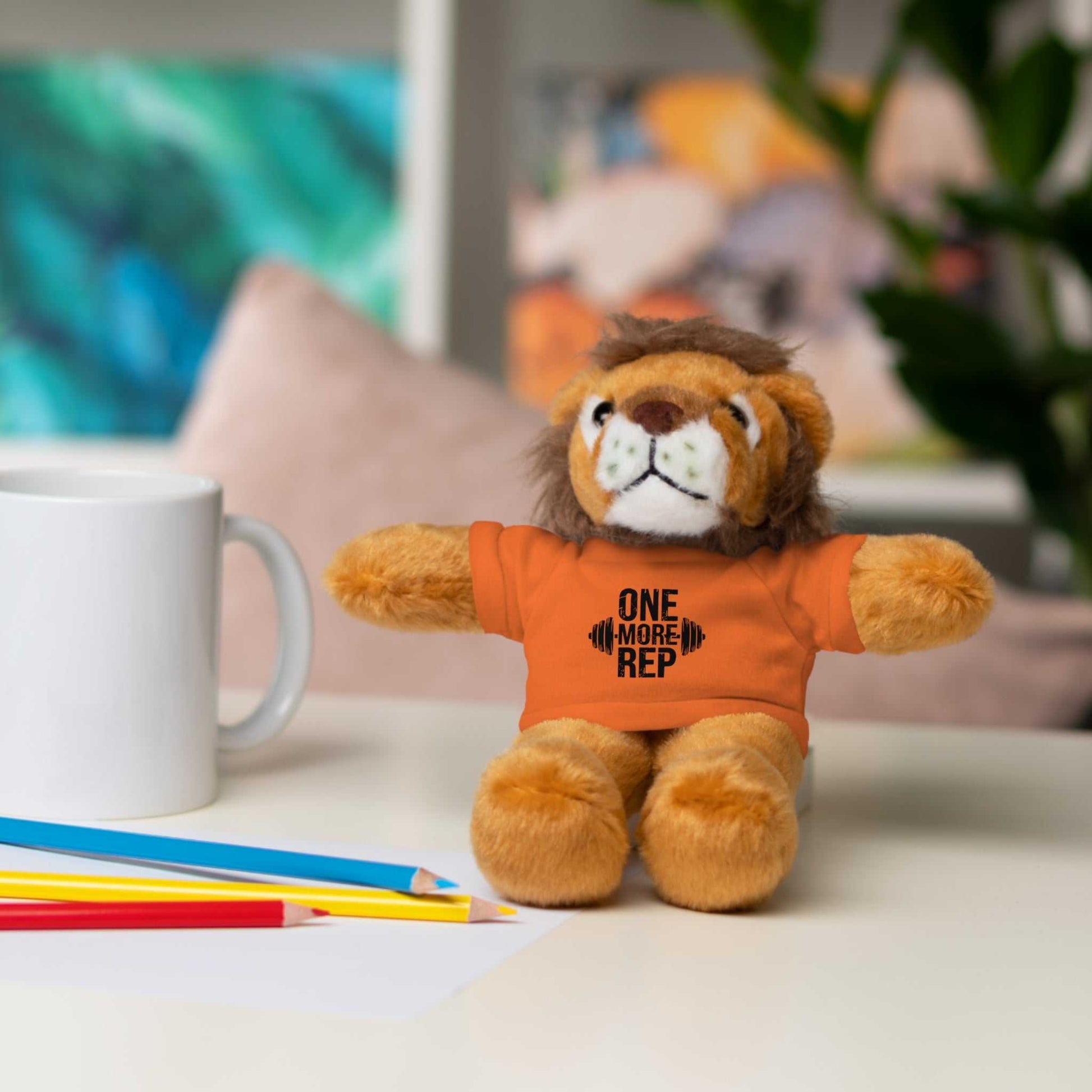 Motivational Workout Teddy Bear