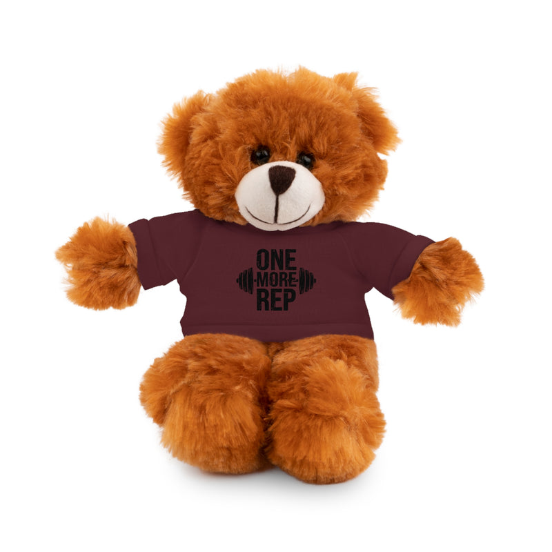 Motivational Workout Teddy Bear - 'One More Rep' Gym Plush Toy