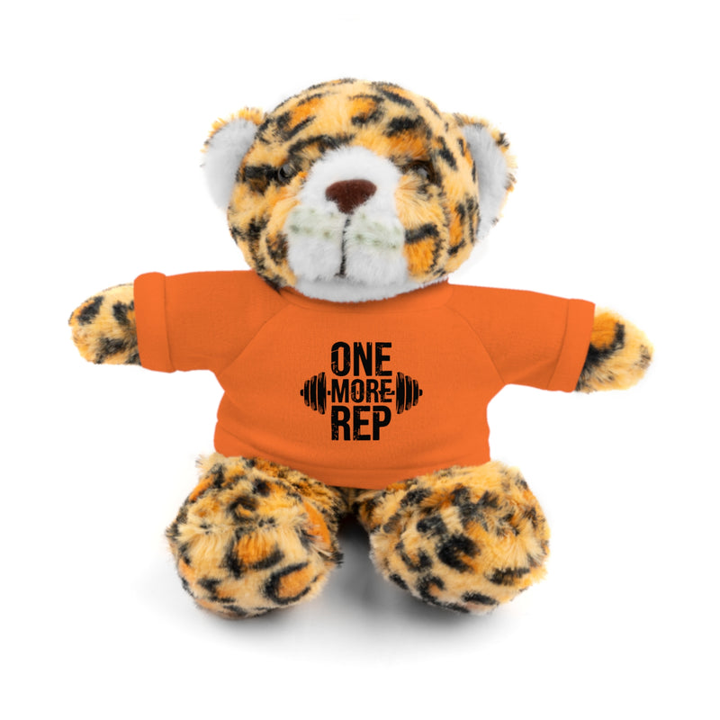 Motivational Workout Teddy Bear - 'One More Rep' Gym Plush Toy