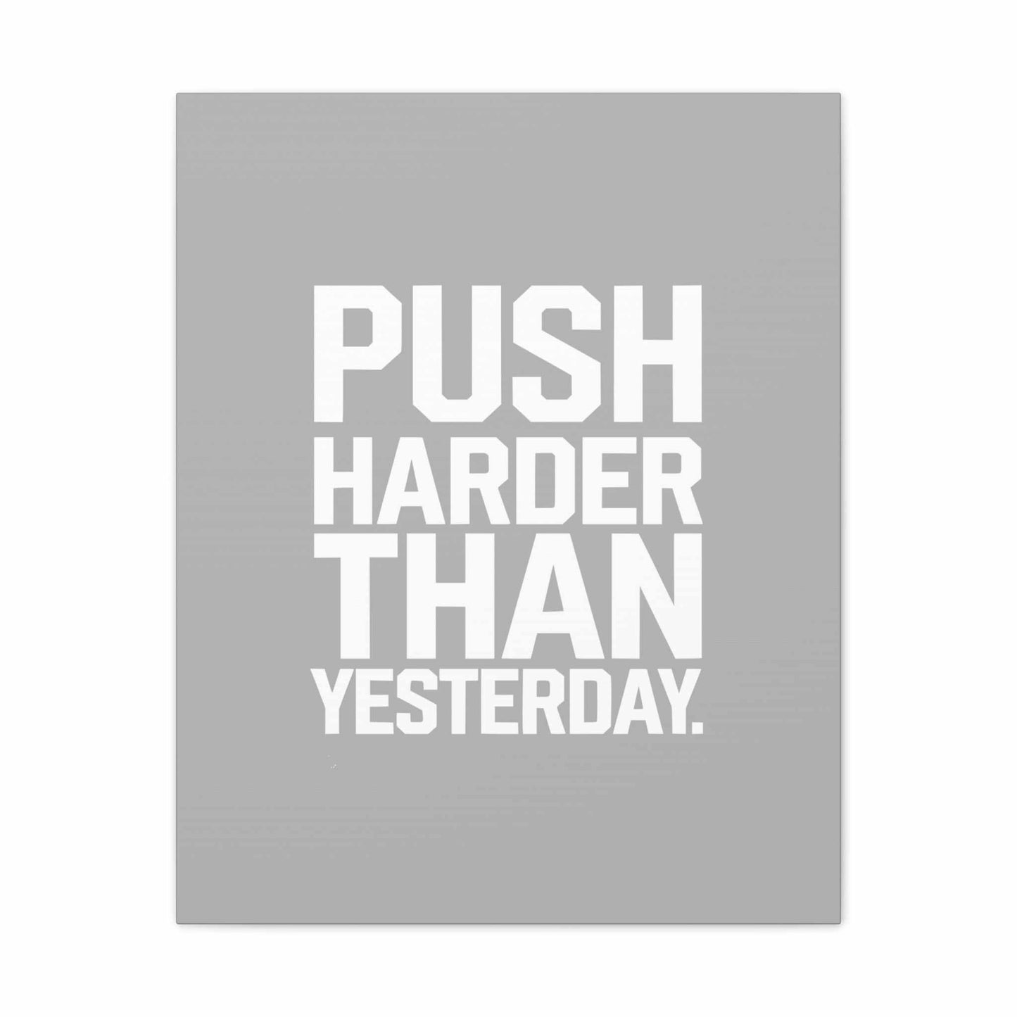 Motivational Canvas Wall Art  Than Yesterday art that mk  Canvas Wall.