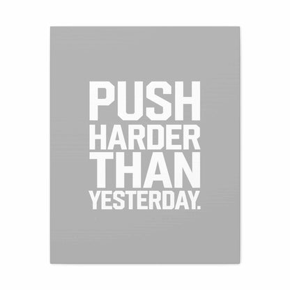 Motivational Canvas Wall Art  Than Yesterday art that mk  Canvas Wall.