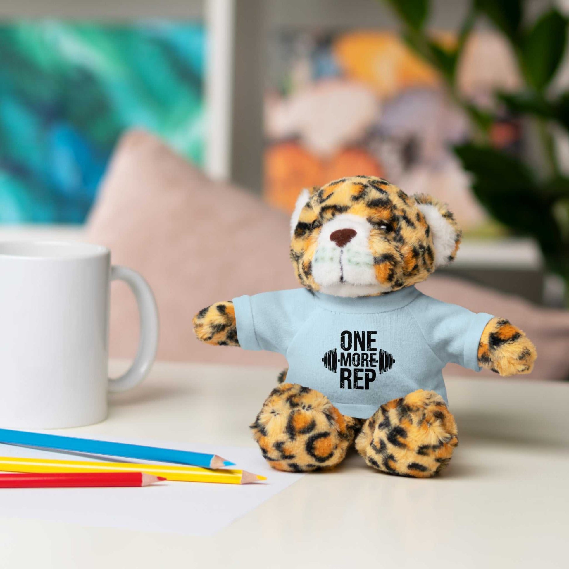 Motivational Workout Teddy Bear