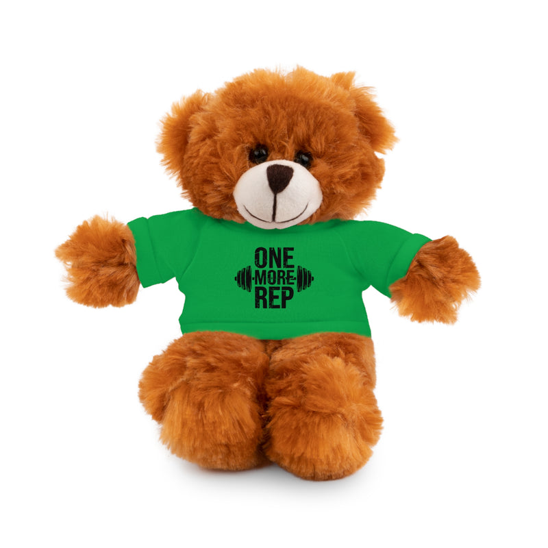 Motivational Workout Teddy Bear - 'One More Rep' Gym Plush Toy