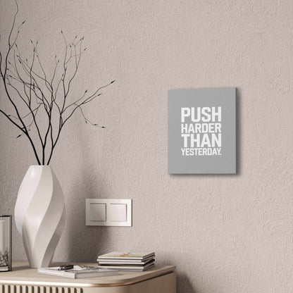 Motivational Canvas Wall Art  Than Yesterday art that mk  Canvas Wall.