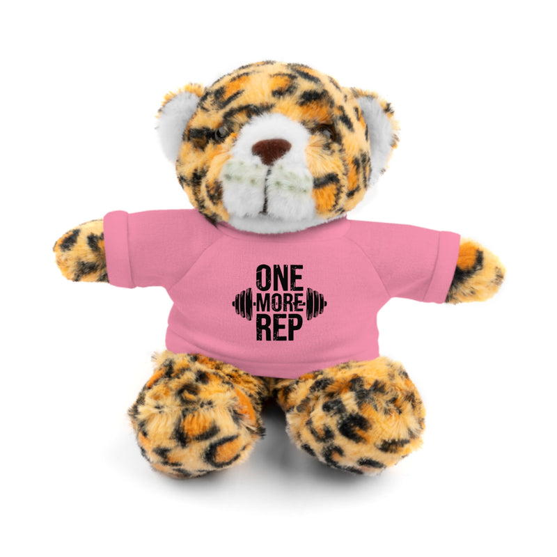 Motivational Workout Teddy Bear - 'One More Rep' Gym Plush Toy