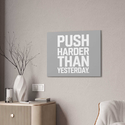 Motivational Canvas Wall Art  Than Yesterday art that mk  Canvas Wall.