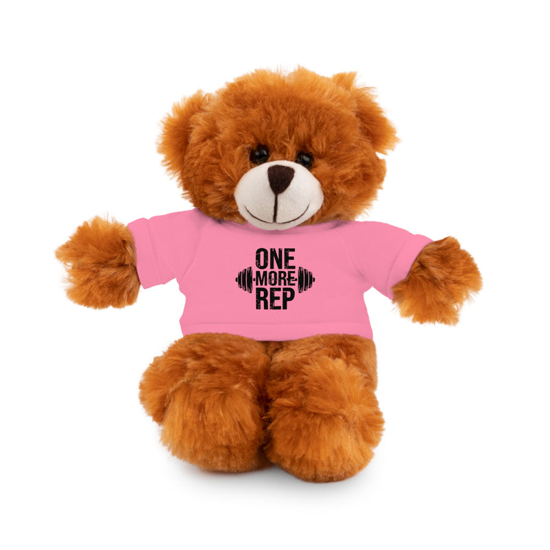 Motivational Workout Teddy Bear - 'One More Rep' Gym Plush Toy